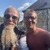 Me with Thomas outside the prison in Kronach