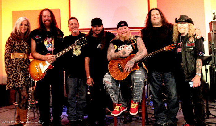 Full Throttle Band at Rushing Winds Biker Church, Oceanside California