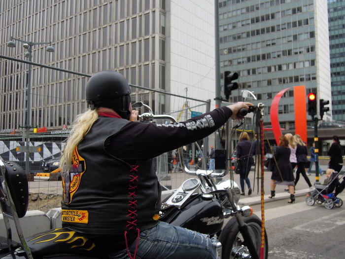 Riding in Stockholm, May 2013