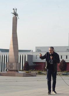 Marijampole town square